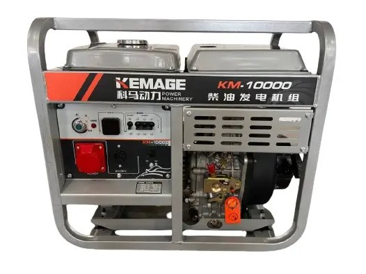 Генератор дизельний 7.5кВт 3-фазний 220/380V KEMAGE KM-10000