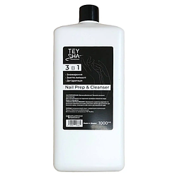 Знежирювач 3 в 1 Teysha Nail Prep&Cleanser, 1000 мл