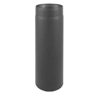 Труба димохідна Darco 1 М Ø 150 чорна сталь 2 мм