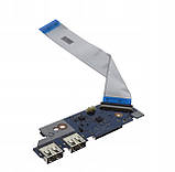 Дод. плата Lenovo Ideapad s340-15iwl Плата usb, sd, кнопка (ls-h102p) бу, фото 3