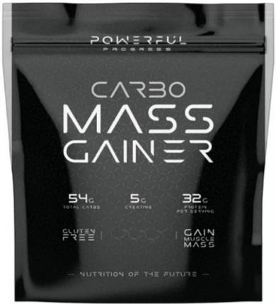 Гейнери спортивне харчування Powerful Progress Carbo Mass Gainer 2 кг тірамісу, фото 1