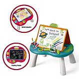 Дошка магнітна для малювання, двостороння, дитяча на ніжках CJ-2228206, фото 3