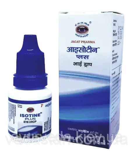 Айсотін Плюс 10 мл Isotine plus — тонік для зору