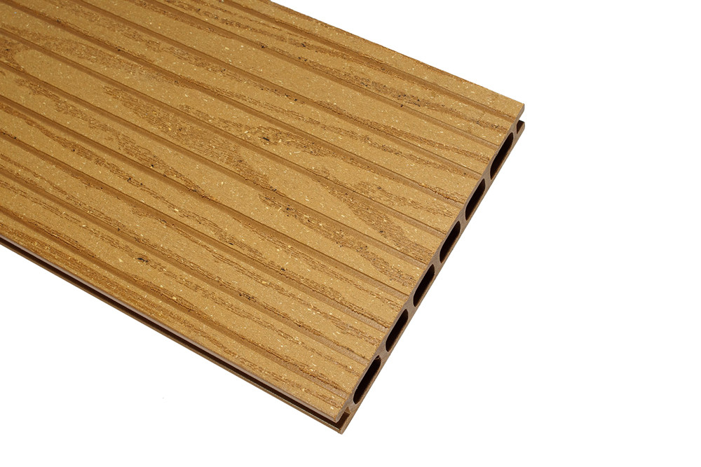 Терасна дошка шовна Impress (Імпрес) 162х24х2400 мм TM Holzdorf (колір бук), фото 1