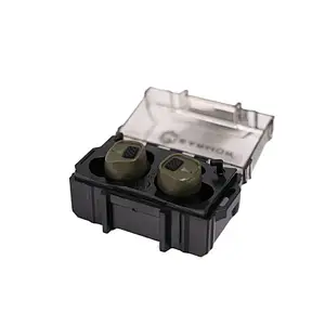 Активні тактичні беруші для стрільби Earmor M20T (FG) Olive з Bluetooth