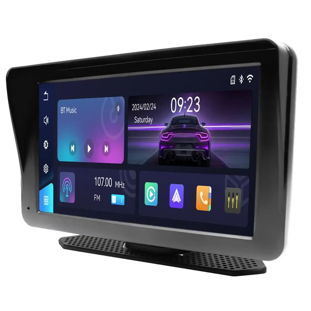 Портативна автомобільна стереосистема 701W 7"дюймовий Carplay та Android Auto із сенсорним екраном IPS