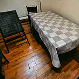 Скатертина Клейонка " Декорама" на флізеліновій основі.  Ширина: 1,4 м, фото 3