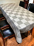 Скатертина Клейонка столова на флізеліновій основі. Ширина: 1,4 м від 1 метра, фото 4