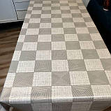 Скатертина Клейонка столова на флізеліновій основі. Ширина: 1,4 м від 1 метра, фото 2