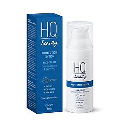 Крем для обличчя живлення та захист SPF +50 H.Q.Beauty Protecrion Edition 50мл