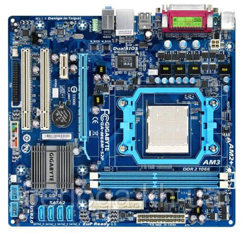 Материнська плата Gigabyte GA-M68M-S2P Б/У