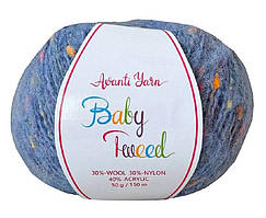 Avanti Yarn BABY TWEED (Аванті Ярн Бейбі Твід) № 04 (Пряжа напіввовняна, нитки для в'язання)