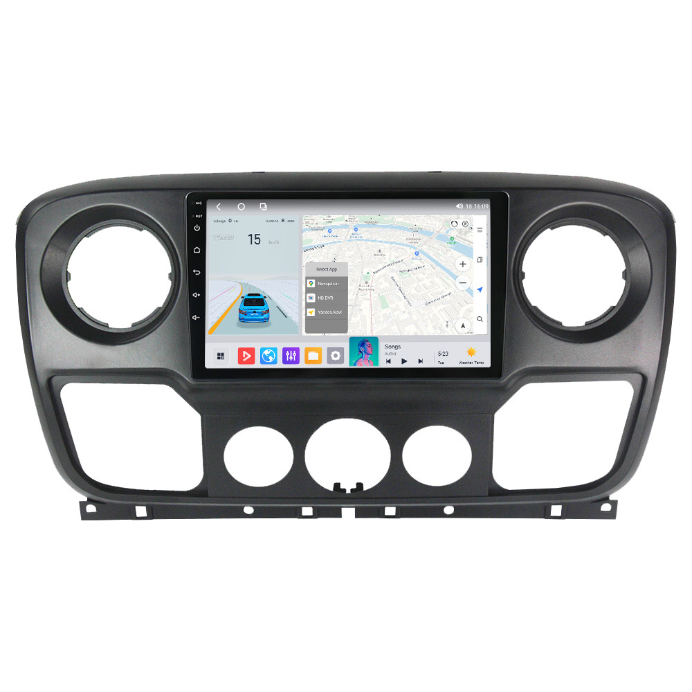 Штатна магнітола Mekede MS Opel Movano 2 (2010-2020) QleD