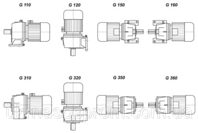 Мотор-редуктор 1МЦ2С-80-56-2,2