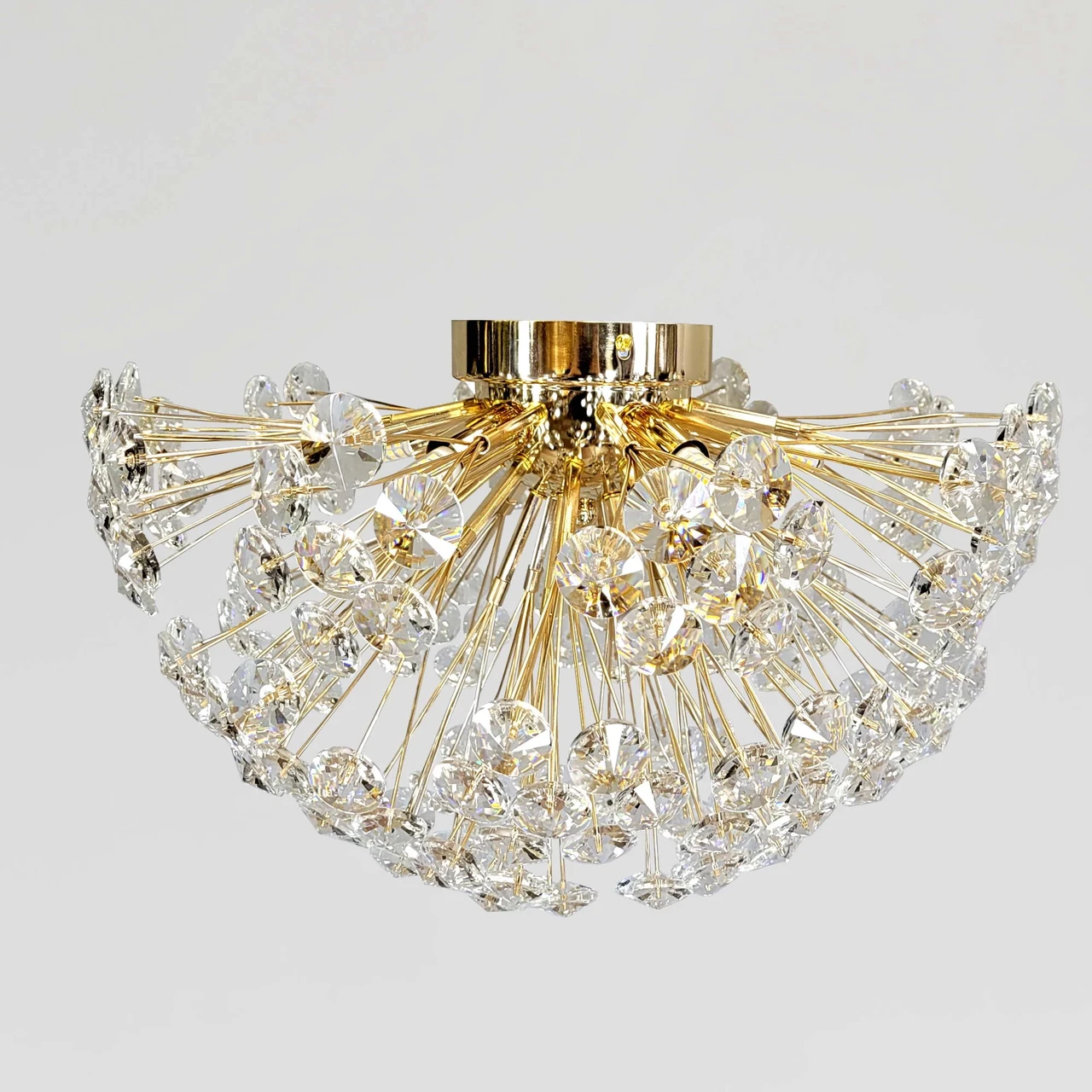 Сучасна стельова люстра 21623/420GD, фото 1