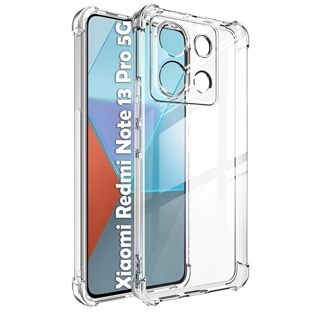 Протиударний прозорий чохол для Xiaomi Redmi Note 13 Pro 5G/ Poco X6 5G, фото 1