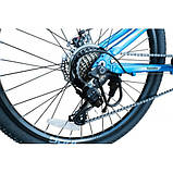 Велосипед гірський двоколісний однопідвісний алюмінієвий Royal Baby KING 21 24" Синій, фото 5