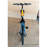 Велосипед гірський двоколісний однопідвісний алюмінієвий Royal Baby KING 21 24" Синій, фото 9