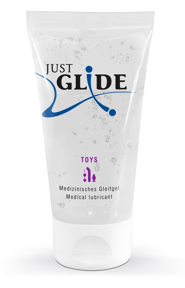Лубрикант на водній основі для секс-іграшок Just Glide TOYS (50мл)