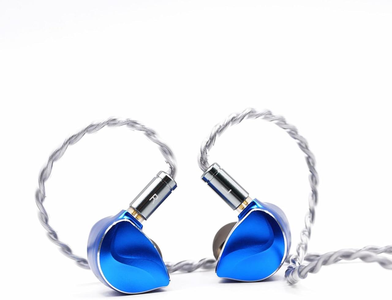 BQEYZ Winter Ultra Blue Гібридні навушники, фото 1