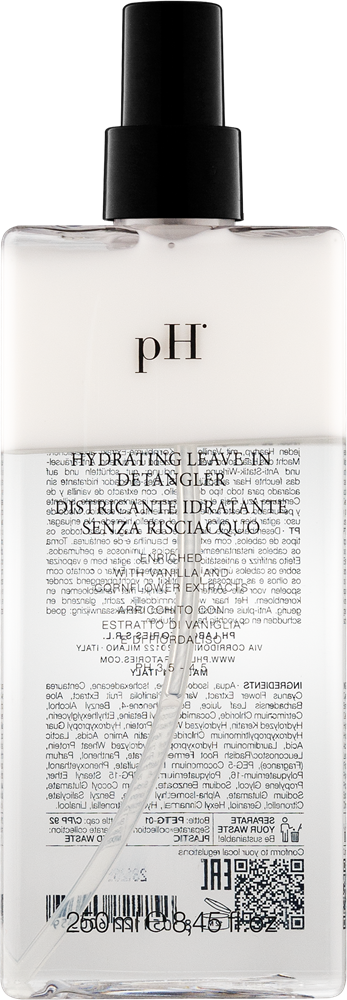 Зволожувальний незмивний спрей-кондиціонер  PH Laboratories