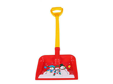 Лопатка дитяча пластикова А (з малюнком) червона 68 x 27 x 4 см арт. 3398 ТМ ТЕХНОК BP