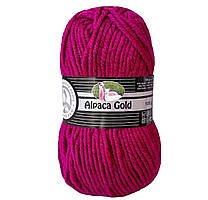 Madame Tricote Paris ALPACA GOLD (Альпака Голд) № 103 фуксія (Вовняна пряжа, нитки для в'язання)