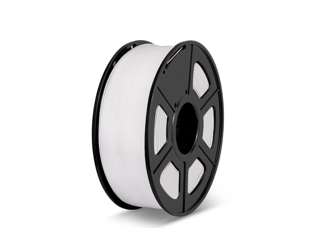 Пластик, філамент для 3D-принтера SUNLU PLA+(PLA Plus) 1,75 мм 1510202A White, фото 1