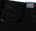 Якісні чоловічі класичні джинси чорного кольору Туреччина, фото 4