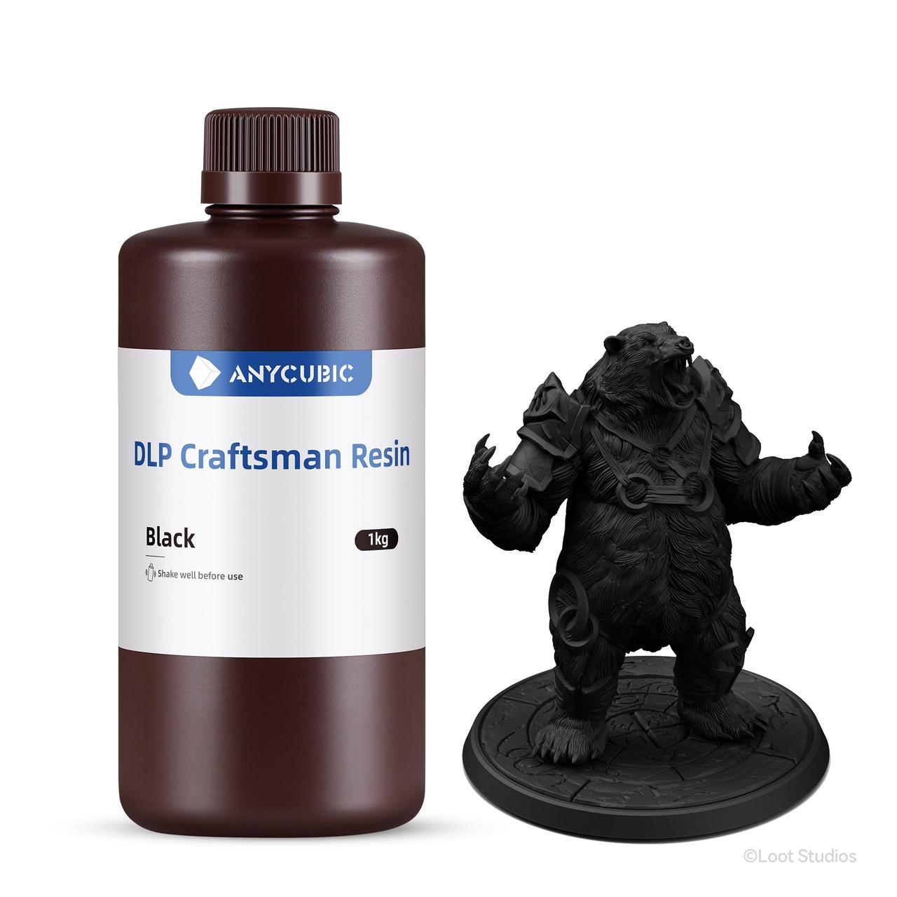Фотополімерна смола Anycubic DLP Craftsman Resin Black