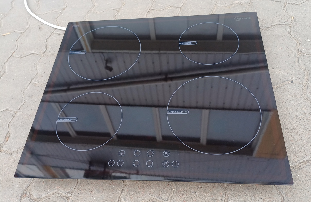 Вбудована поверхня індукційна плита Atlantic ATLIK60X10X Boost, фото 1