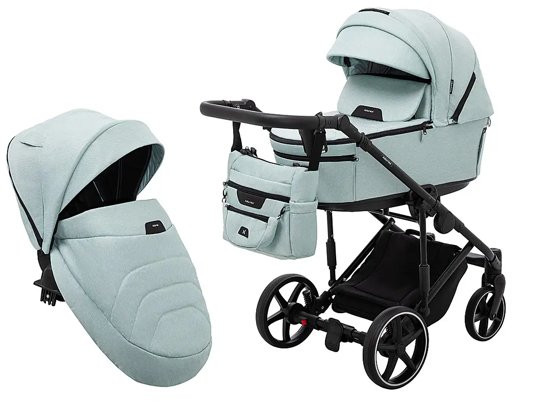 Коляска 2 в 1 Adamex Zico Tip TK-27 світло-сильна, фото 1