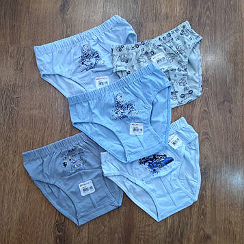 Труси дитячі, бавовна"Doni DONELLA"Туреччина на хлопчика / 10 штук 8-9 років Асорті