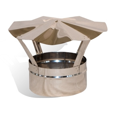 Грибок На Димохід Versia-Lux Ø 180 мм Нержавіюча Сталь 0,5 мм