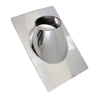 Криза 0-15° на димохід Versia-Lux Ø 220 мм одностінна нержавіюча