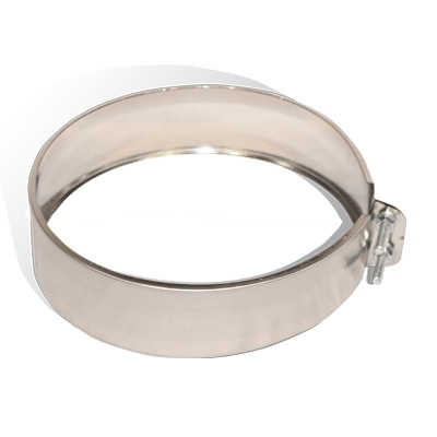Хомут обжимний на димохід Versia-Lux Ø 260 мм нержавіючий