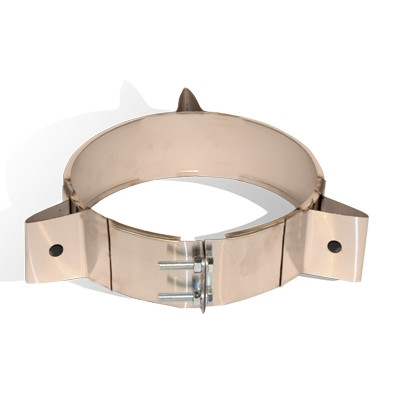 Хомут під розтяжки на димохід Versia-Lux Ø 220 мм нержавіючий