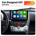 Штатна магнітола Mekede MS Peugeot 107 (2005-2014) QleD, фото 5