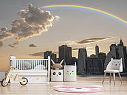 Самоклеюча плівка Oracal "Downton Blue Hour Brooklyn Bridge", фото шпалери для декору кімнати, фото 9