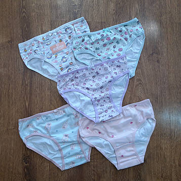 Труси дитячі, бавовна "Rubina" Туреччина / 10 штук 7-8 років