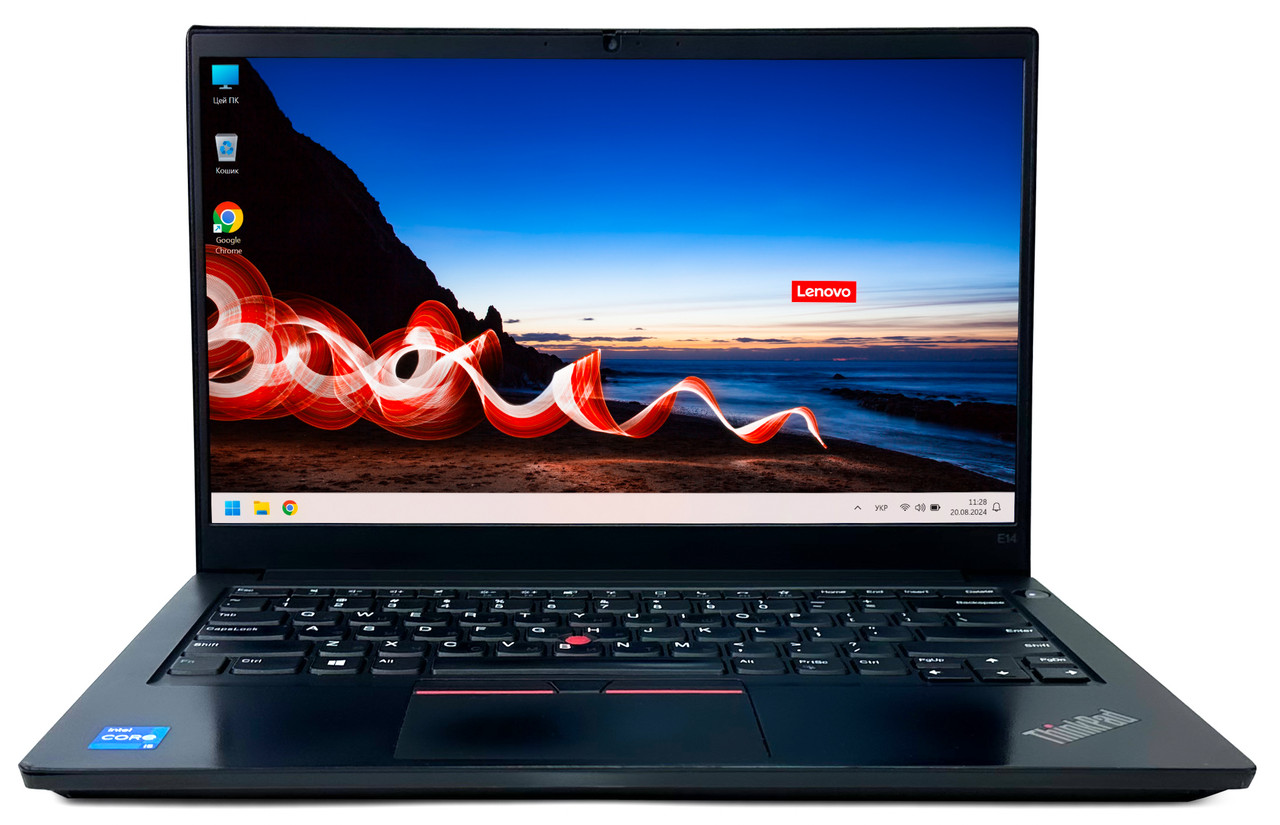 Ноутбук Lenovo ThinkPad E14 Gen 2: Core i5-1135G7 / RAM 16 ГБ / Intel Iris® Xe Graphics / SSD 256 ГБ / 14" IPS