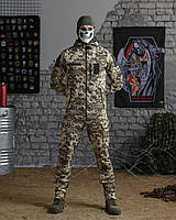 Чоловіча форма піксель зсу, армійський тактичний костюм тканина тувей, військова форма піксель осінь as119