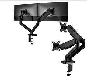 Кронштейн настільний для двох моніторів 13"- 32" M2 Pro Навантаження до 9 кг