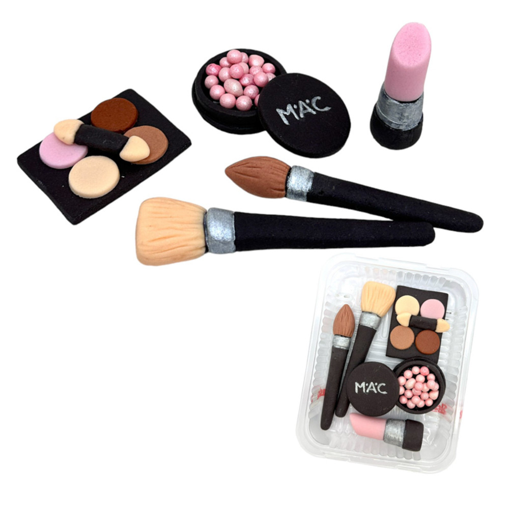 Набір кондитерських цукрових прикрас “Косметика”, фото 1