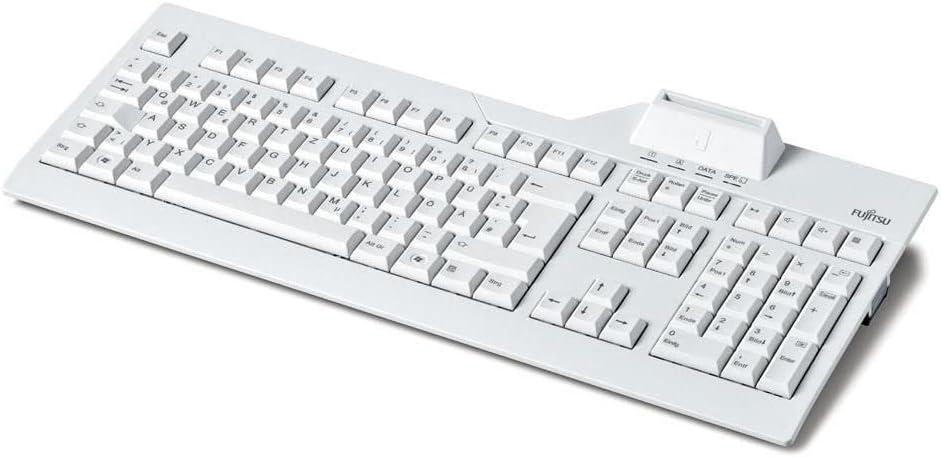 Клавіатура провідна USB Fujiitsu KB SCR (S26381-K528-L120) біла