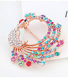 Брошка «Павлін» весняний, фото 3