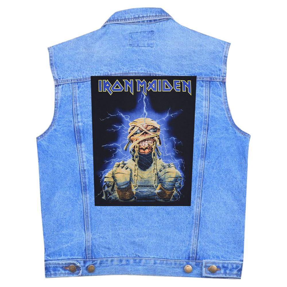 Нашивка наспинна катана Iron Maiden (Powerslave Eddie) (olbp-009)