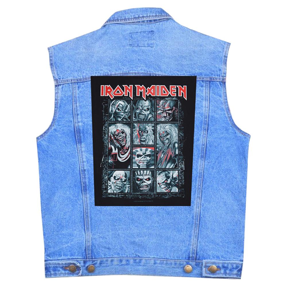 Нашивка наспинна катана Iron Maiden (Eddie’s Evolution) (olbp-010), фото 1