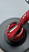 Гель-лак «котяче око» SAGA Professional CAT SHINE 13 cherry