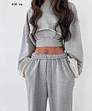 Костюм трійка стильний  606 та, фото 8